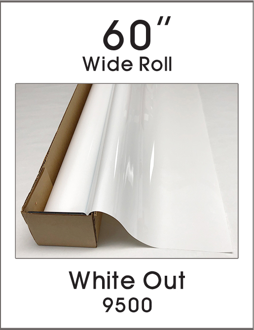 Click Here to ORDER FILM White Out - 60" - 9500 - Colored Window Film